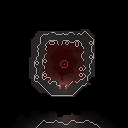 The world map around Callisto