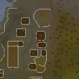 The world map around Borrokar
