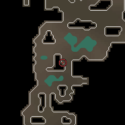 The world map around Cave horror