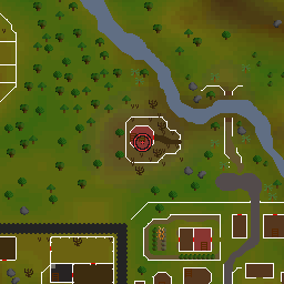 The world map around Chaos druid