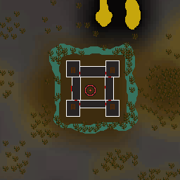 The world map around Dark warrior