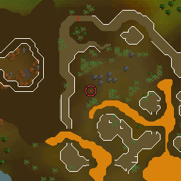The world map around Enclave guard