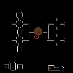 The world map around Gnome guard