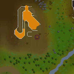 The world map around Grave scorpion
