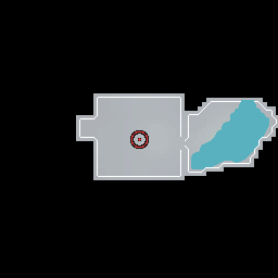 The world map around Growler