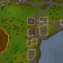 The world map around Grum