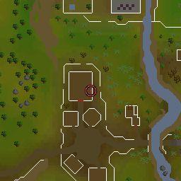 The world map around Gunthor the brave