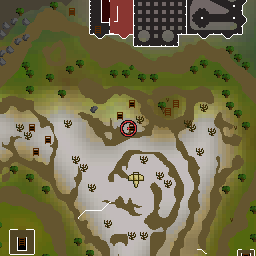 The world map around Ice warrior