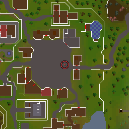The world map around Knight of Ardougne