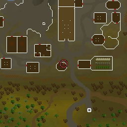 The world map around Lensa