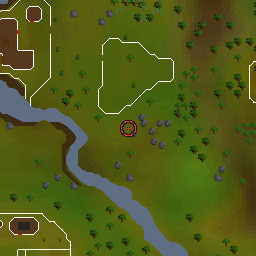 The world map around Moss giant