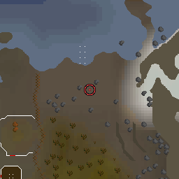 The world map around Rock Crab