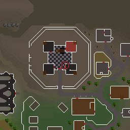 The world map around Servant