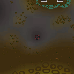 The world map around Skeleton